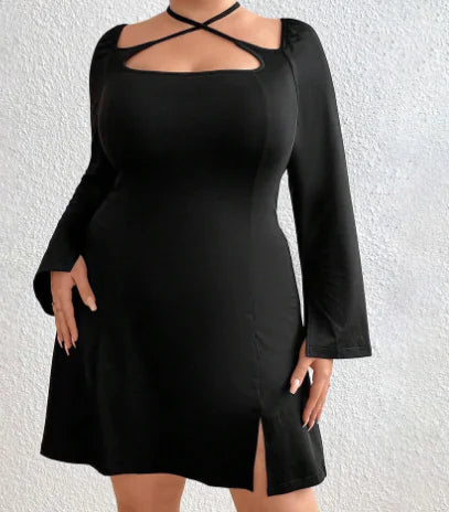 Little Black Dress | Square Collar