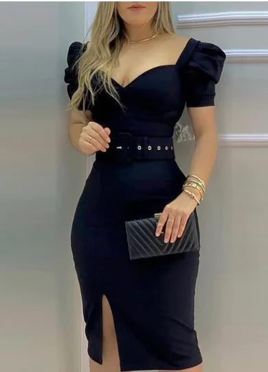 Little Black Dress | Vintage Puff Sleeve