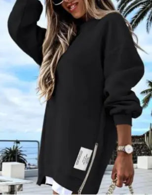 Little Black Dress | Sweatshirt Dress