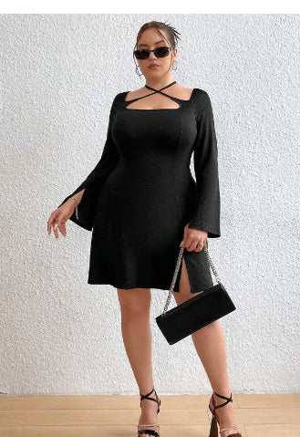 Little Black Dress | Square Collar