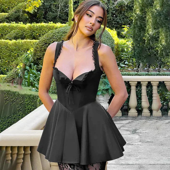 Little Black Dress | Noir Romance Corset Skater