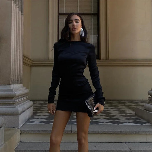 Little Black Dresses | Short Backless