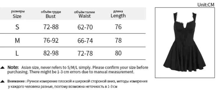 Little Black Dress | Noir Romance Corset Skater