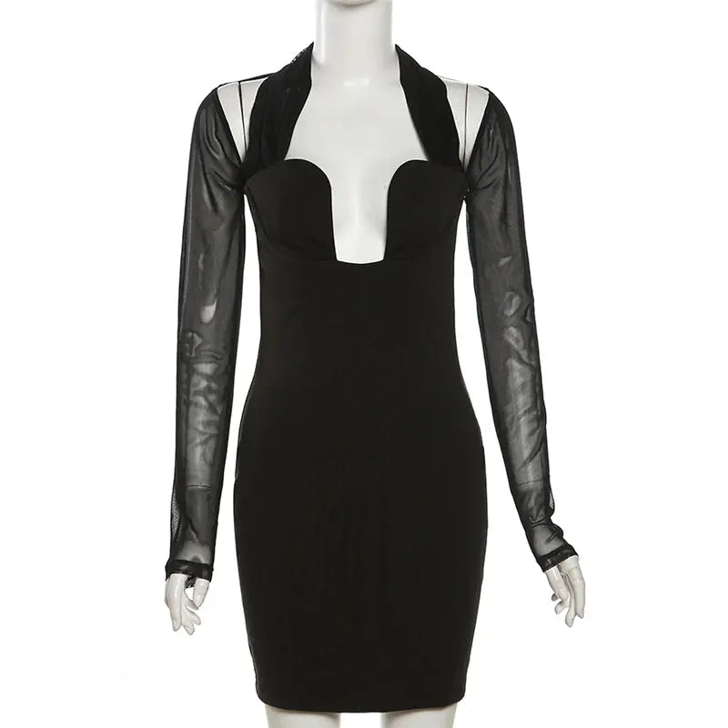 Little Black Dress |  Bodycon Halter